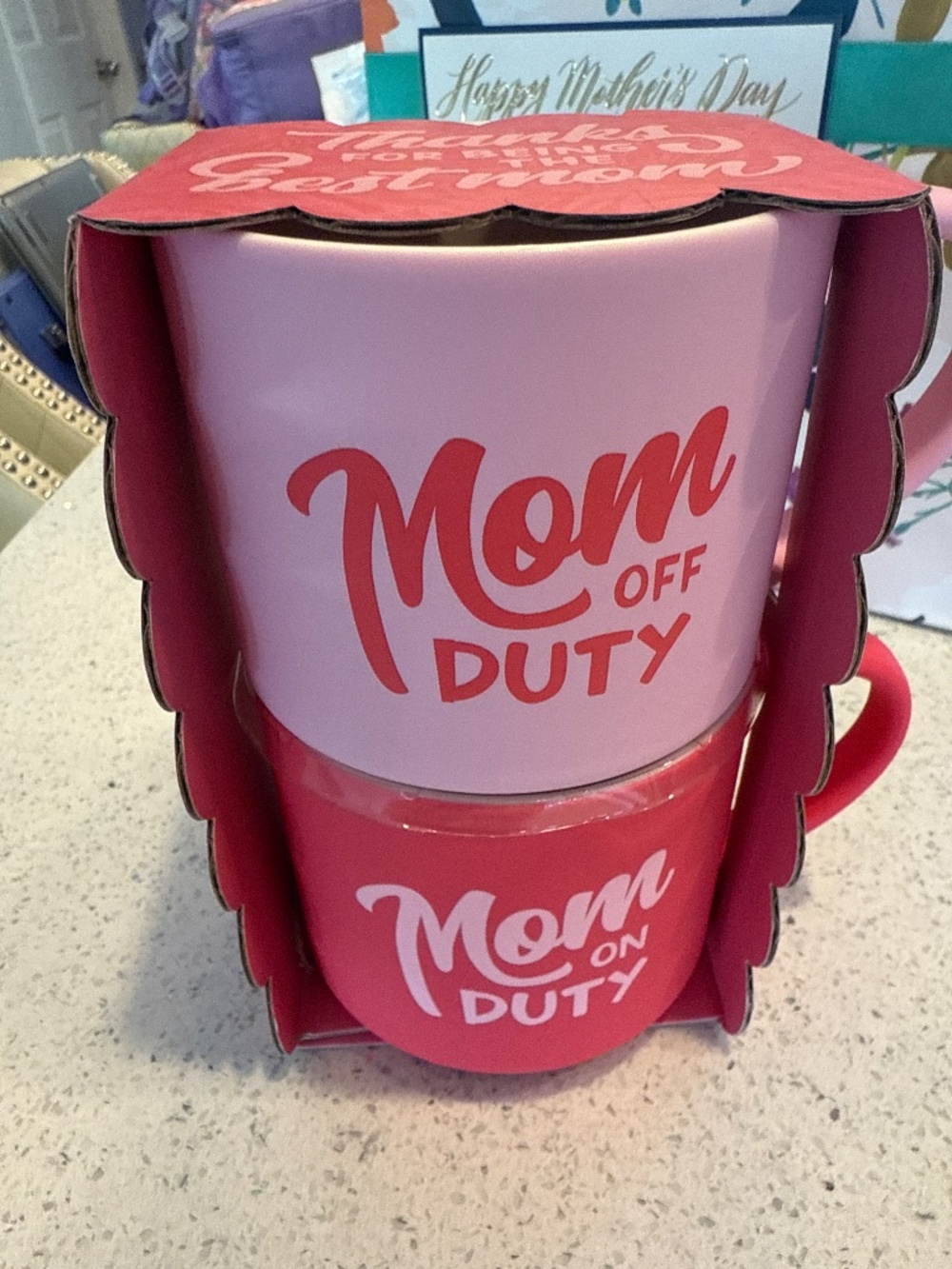 Delilah Jane Best Mom Coffee Mug Set